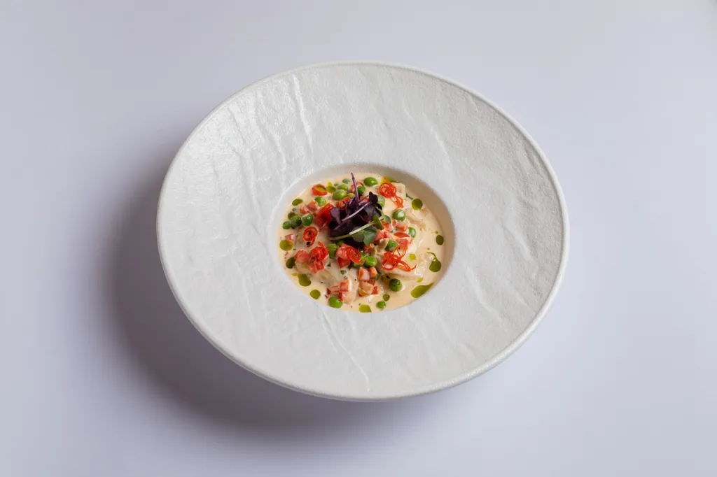 Куриная грудка под соусом горгонзола